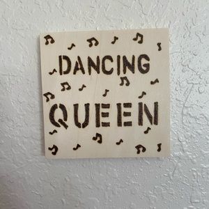 Wooden sign